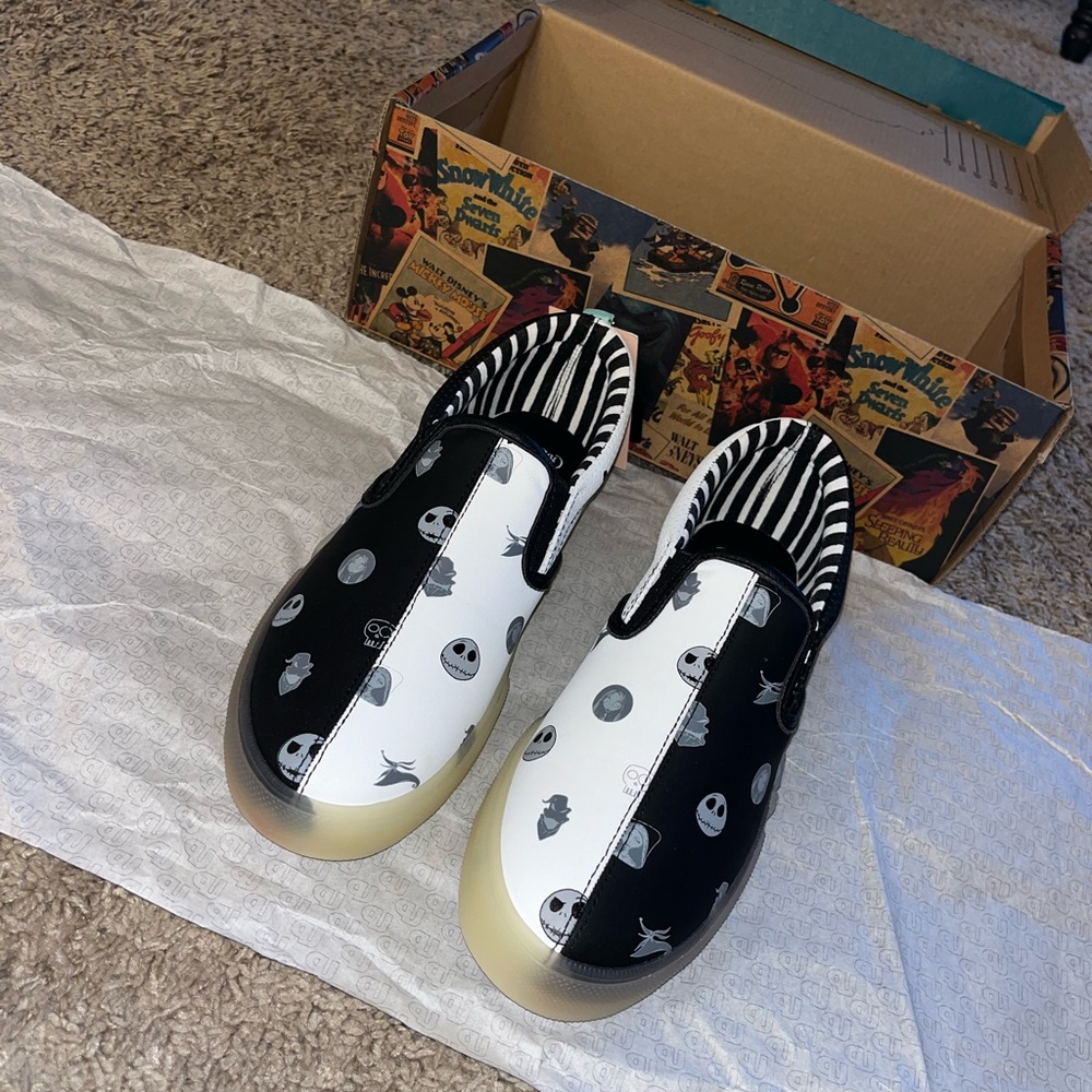 Disney GroundUP Nightmare Before Christmas Slip On Shoes
